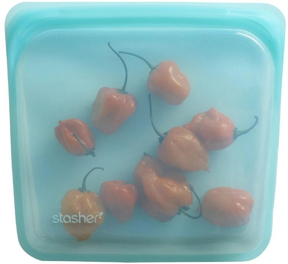 Stasher Reusable Silicone Sandwich Bag 4 Stasher Reusable Silicone Sandwich Bag - Image 2