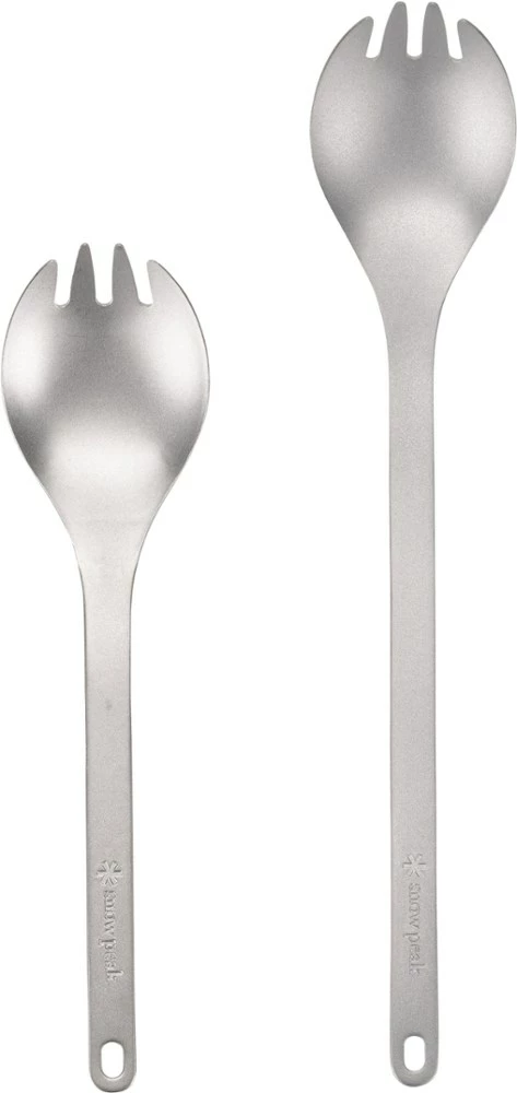 Snow Peak Titanium Spork - Long 4 Snow Peak Titanium Spork - Long - Image 2