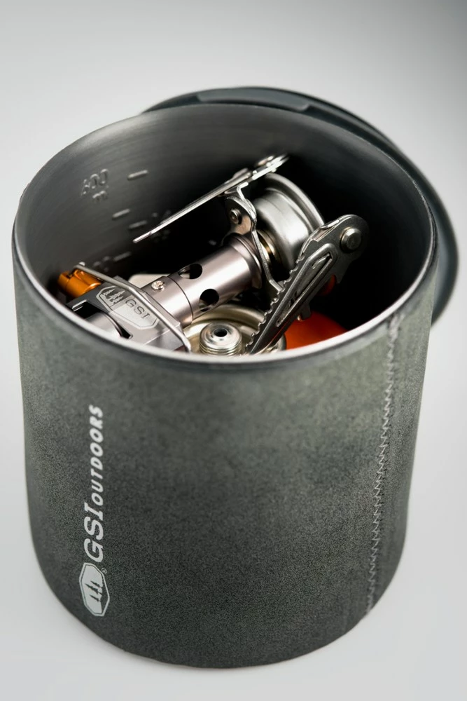 GSI Outdoors Halulite Minimalist II System Cookset 4 GSI Outdoors Halulite Minimalist II System Cookset - Image 2