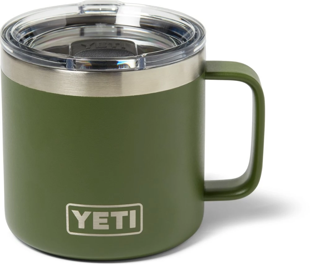 YETI Rambler Camp Monsters Mug - 14 fl. oz. - Highlands Olive 4 YETI Rambler Camp Monsters Mug - 14 fl. oz. - Highlands Olive - Image 2