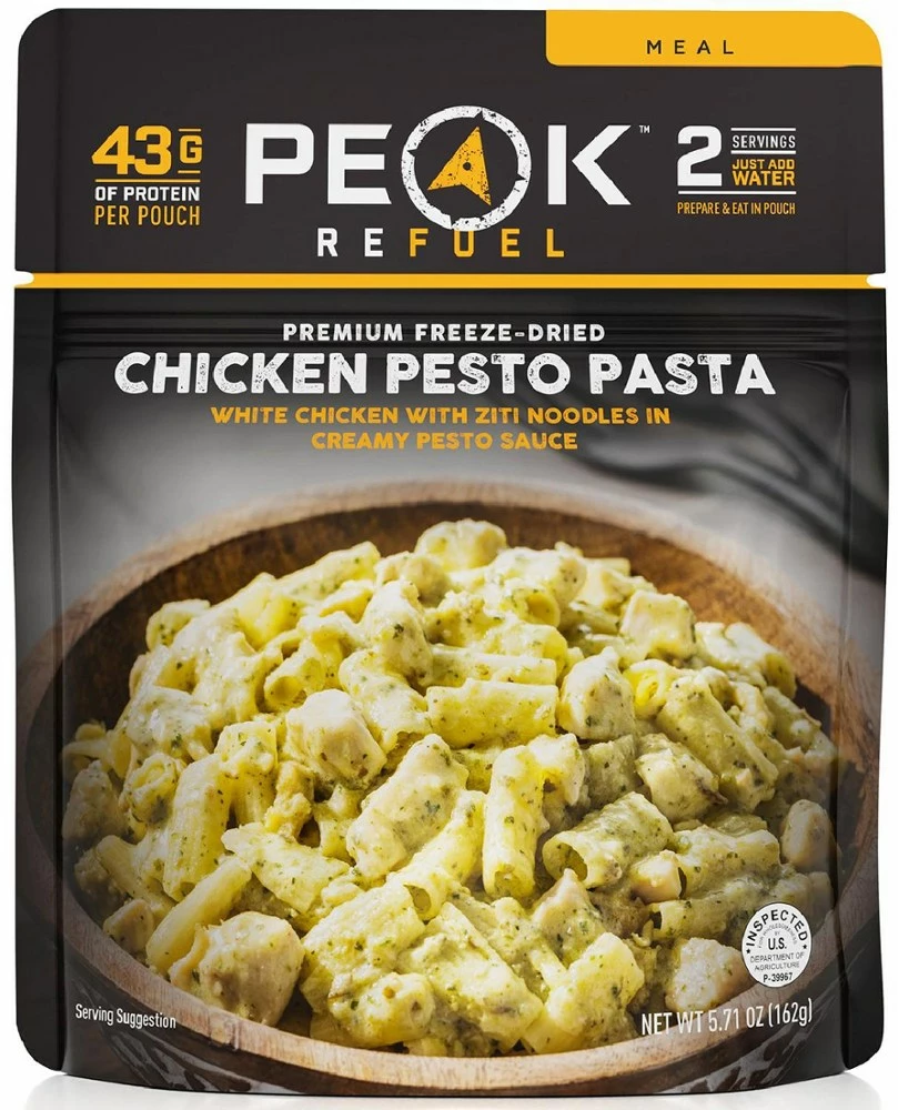 PEAK REFUEL Chicken Pesto Pasta - 2 Servings - None 3 PEAK REFUEL Chicken Pesto Pasta - 2 Servings - None