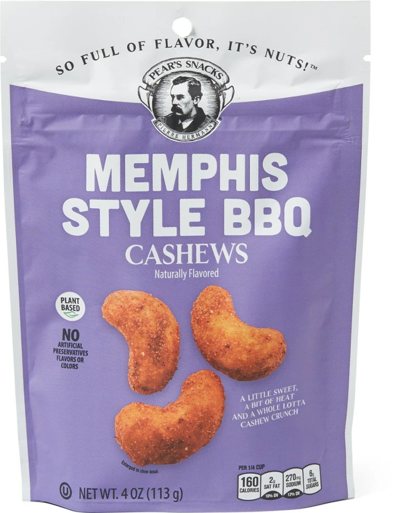 Pear's Snacks Flavored Nuts - 4 Servings 3 Pear's Snacks Flavored Nuts - 4 Servings