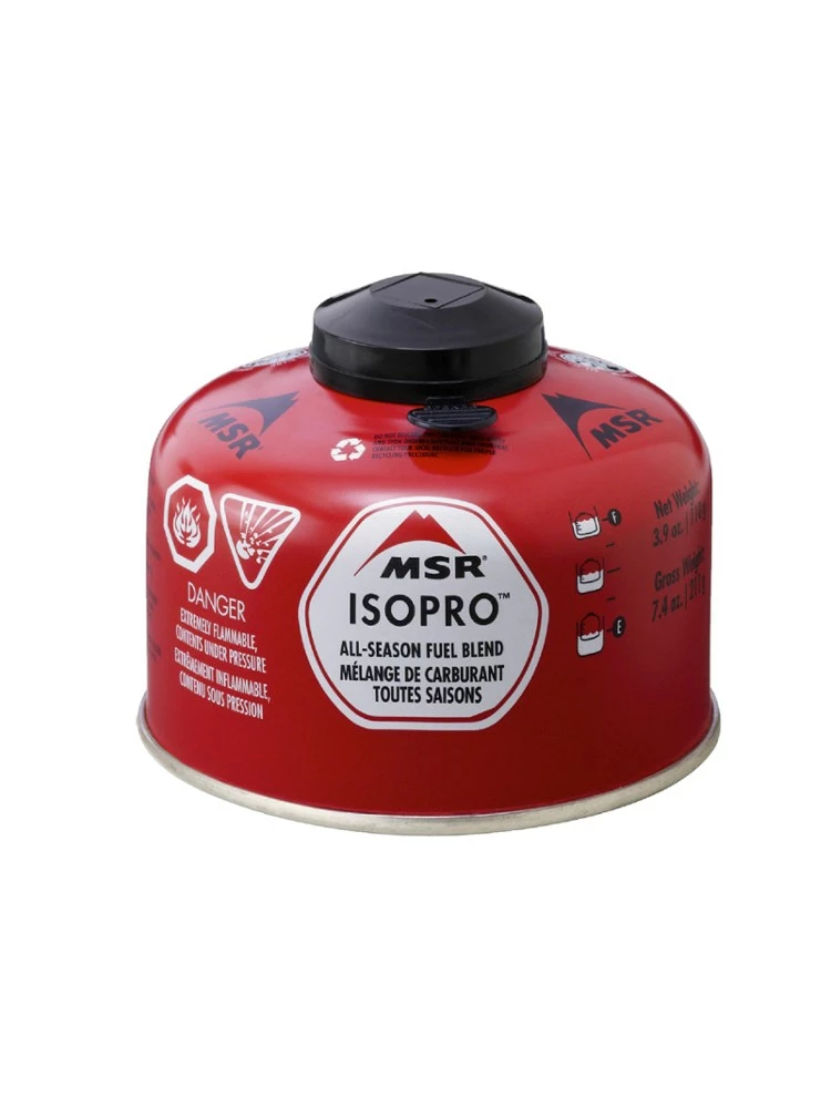MSR IsoPro Fuel Canister - 3.9 oz. / 110g 3 MSR IsoPro Fuel Canister - 3.9 oz. / 110g