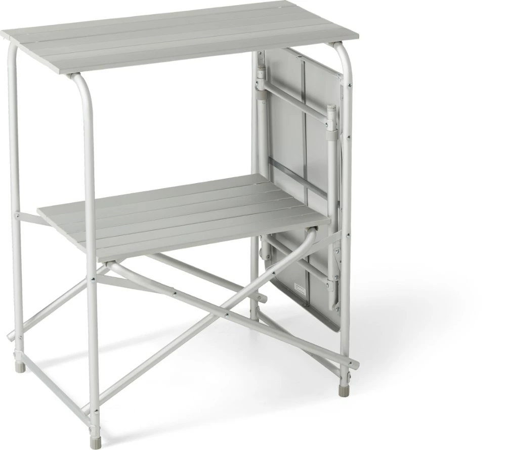 Mountain Summit Gear Camp Roll Top Kitchen - Silver 5 Mountain Summit Gear Camp Roll Top Kitchen - Silver - Image 3