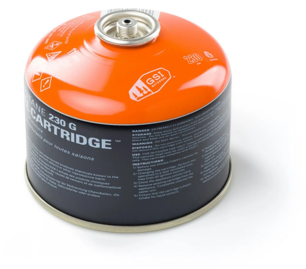 GSI Outdoors Isobutane Fuel Canister - 230 g - None 6 GSI Outdoors Isobutane Fuel Canister - 230 g - None - Image 4