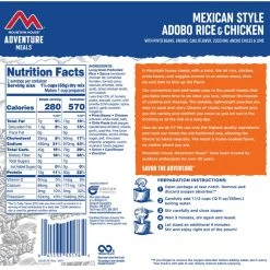 Mountain House Mexican Style Adobo Rice & Chicken - 2 Servings 5 Mountain House Mexican Style Adobo Rice & Chicken - 2 Servings -Cheap Hike Harbor Store 21c540d9 f615 4adc a230 db3bb85372fc