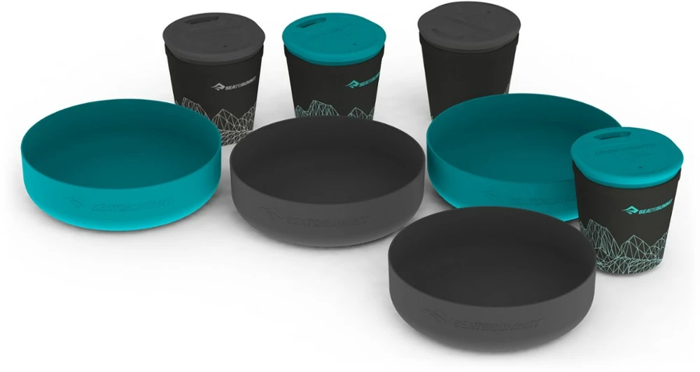Sea to Summit DeltaLight Camp Set 4.4 - Pacific Blue/Teal 9 Sea to Summit DeltaLight Camp Set 4.4 - Pacific Blue/Teal - Image 7