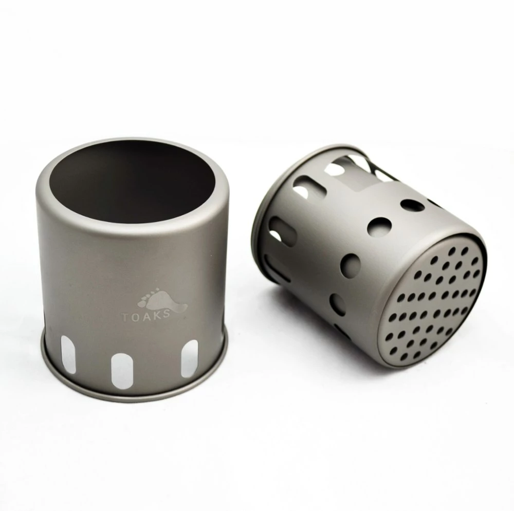 TOAKS Titanium Backpacking Wood Burning Stove - Small 4 TOAKS Titanium Backpacking Wood Burning Stove - Small - Image 2