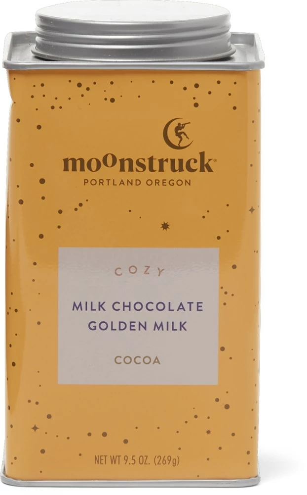 Moonstruck Cozy Golden Milk Hot Cocoa Tin 3 Moonstruck Cozy Golden Milk Hot Cocoa Tin