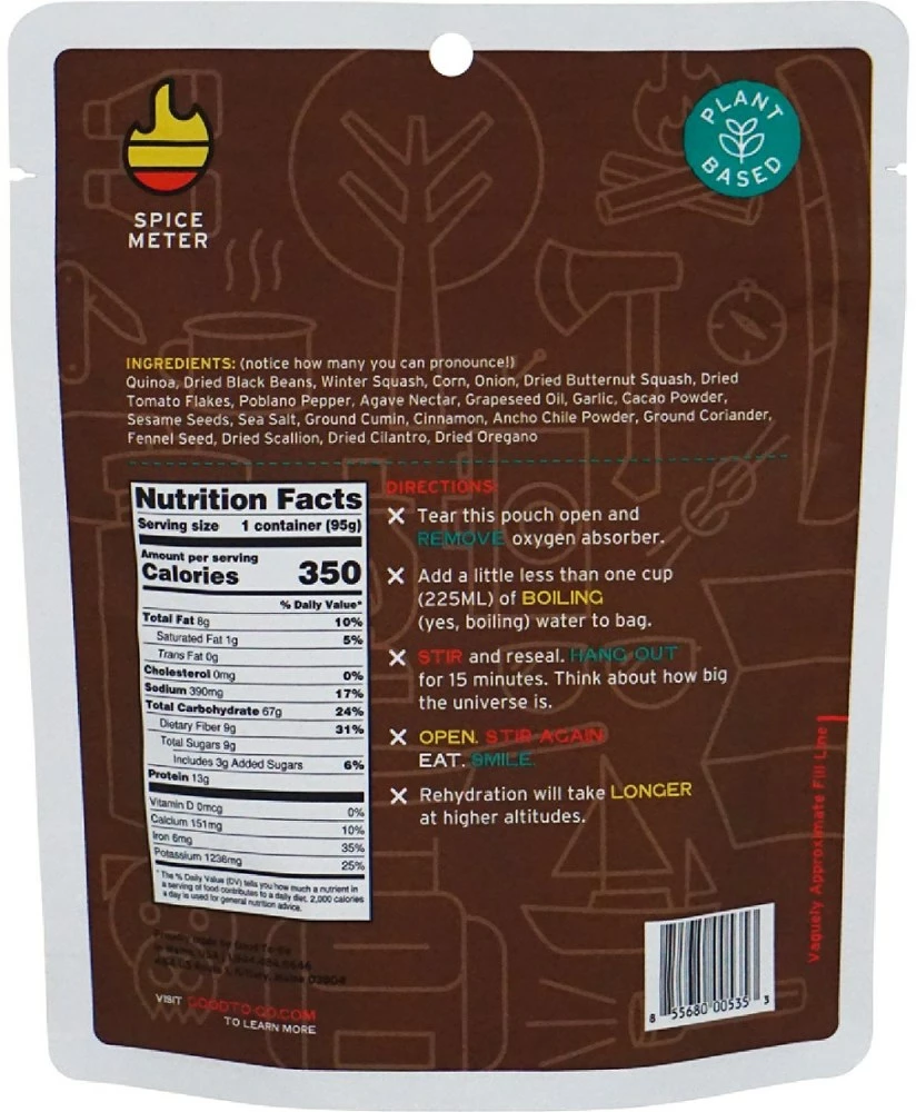 GOOD TO-GO Mexican Quinoa Bowl - Single Serving - None 4 GOOD TO-GO Mexican Quinoa Bowl - Single Serving - None - Image 2