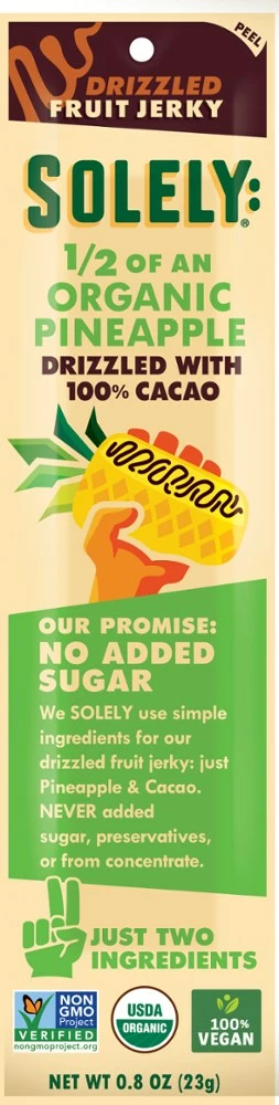 SOLELY Fruit Jerky Drizzled With Cacao 5 SOLELY Fruit Jerky Drizzled With Cacao - Image 3