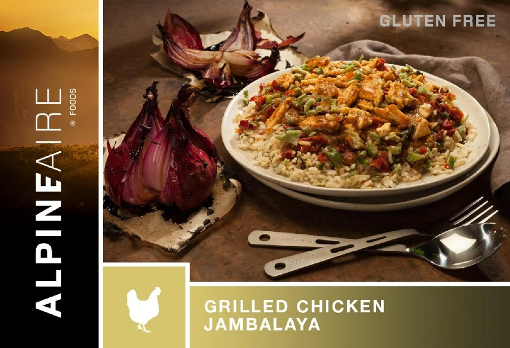 AlpineAire Foods Grilled Chicken Jambalaya - 1 Serving - None 4 AlpineAire Foods Grilled Chicken Jambalaya - 1 Serving - None - Image 2