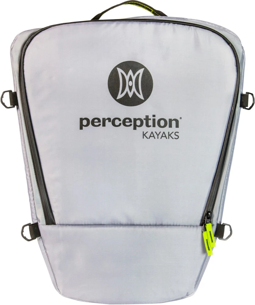 Perception Splash Tankwell Cooler - Gray/Lime 3 Perception Splash Tankwell Cooler - Gray/Lime