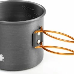 GSI Outdoors Halulite Aluminum Bottle Cup - 20 fl. oz. - Black