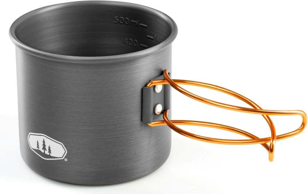 GSI Outdoors Halulite Aluminum Bottle Cup - 20 fl. oz. - Black 3 GSI Outdoors Halulite Aluminum Bottle Cup - 20 fl. oz. - Black