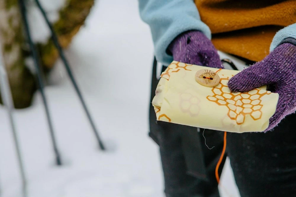 Bee's Wrap Sandwich Wrap - Honeycomb Print - None 9 Bee's Wrap Sandwich Wrap - Honeycomb Print - None - Image 7