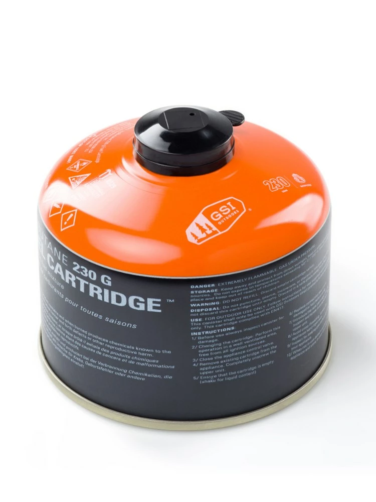 GSI Outdoors Isobutane Fuel Canister - 230 g - None 4 GSI Outdoors Isobutane Fuel Canister - 230 g - None - Image 2