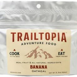 Trailtopia Banana Oatmeal - 1 Serving - None