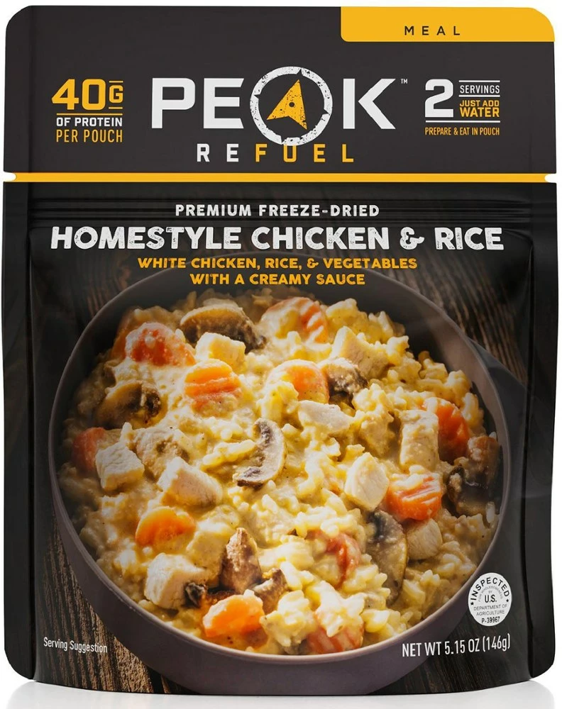 PEAK REFUEL Homestyle Chicken & Rice 3 PEAK REFUEL Homestyle Chicken & Rice