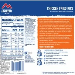 Mountain House Chicken Fried Rice - 2 Servings -Cheap Hike Harbor Store 3f88eaea e5fc 49da bc1b 61f2ba03b916