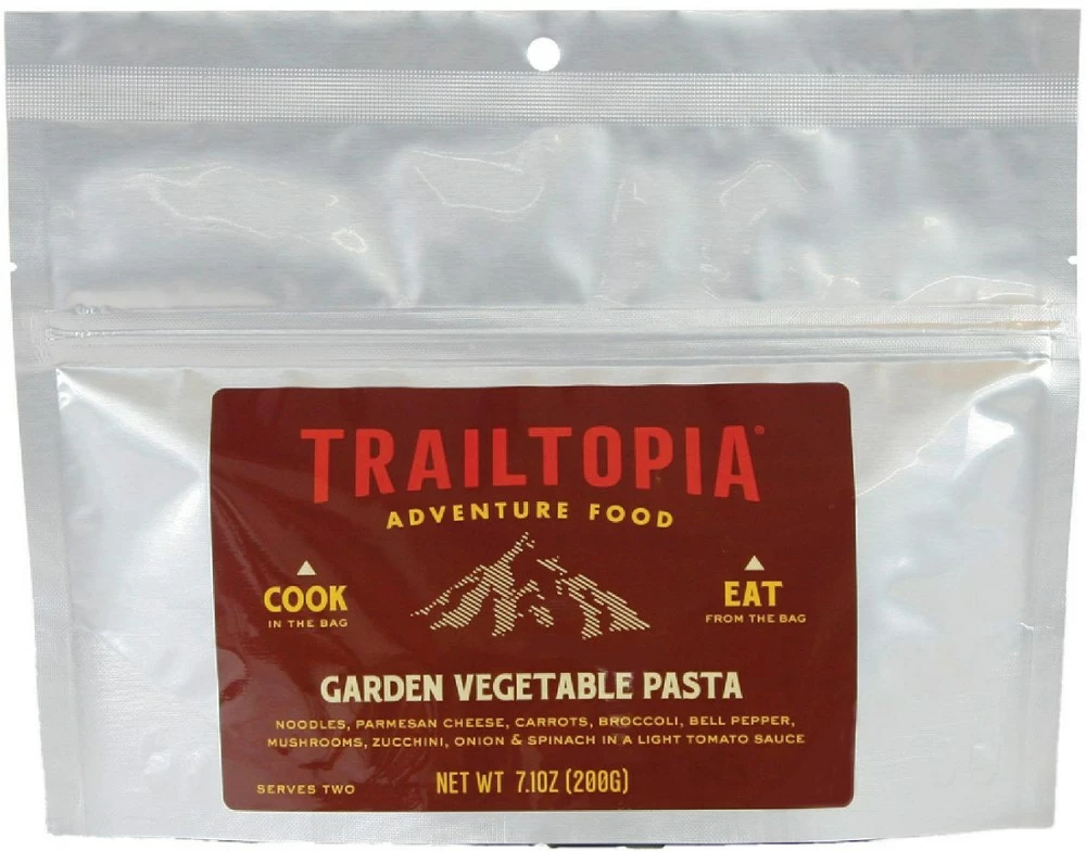 Trailtopia Garden Vegetable Pasta - 2 Servings - None 3 Trailtopia Garden Vegetable Pasta - 2 Servings - None