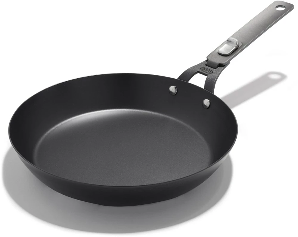 OXO Outdoor Carbon Steel Fry Pan with Removable Handle - 10" 6 OXO Outdoor Carbon Steel Fry Pan with Removable Handle - 10" - Image 4