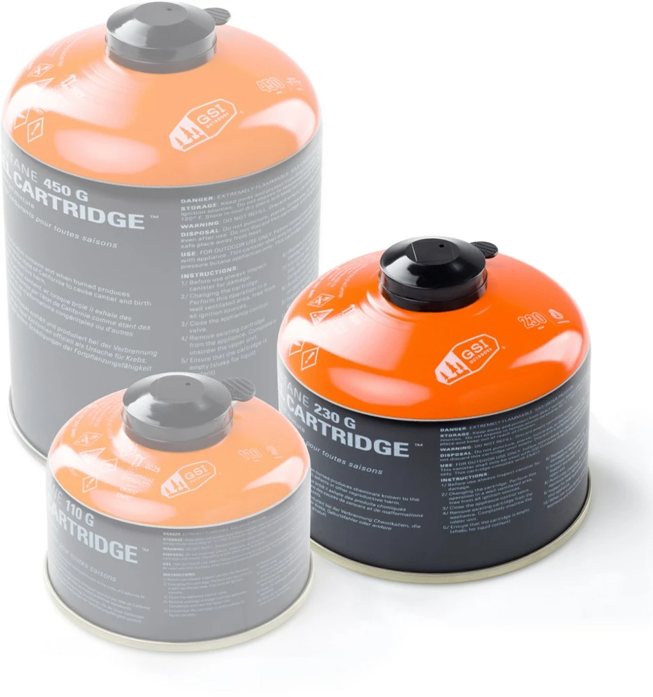 GSI Outdoors Isobutane Fuel Canister - 230 g - None 5 GSI Outdoors Isobutane Fuel Canister - 230 g - None - Image 3