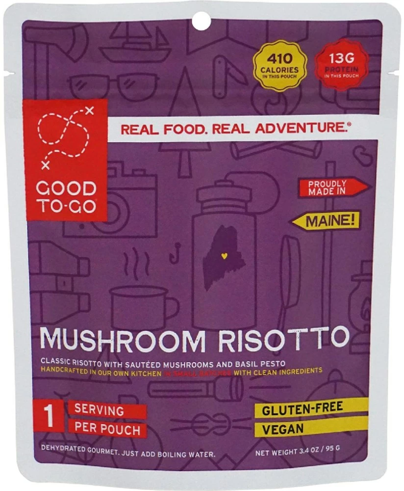 GOOD TO-GO Herbed Mushroom Risotto - Single Serving 3 GOOD TO-GO Herbed Mushroom Risotto - Single Serving