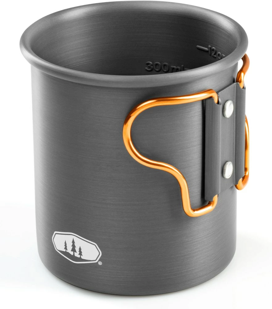 GSI Outdoors Halulite Aluminum Cup - 14 fl. oz. - Black 4 GSI Outdoors Halulite Aluminum Cup - 14 fl. oz. - Black - Image 2