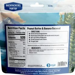 Backpacker's Pantry Peanut Butter Banana Oatmeal - 1 Serving - None 5 Backpacker's Pantry Peanut Butter Banana Oatmeal - 1 Serving - None -Cheap Hike Harbor Store 46d10d25 aa57 4faa 9d1d 409354dab081