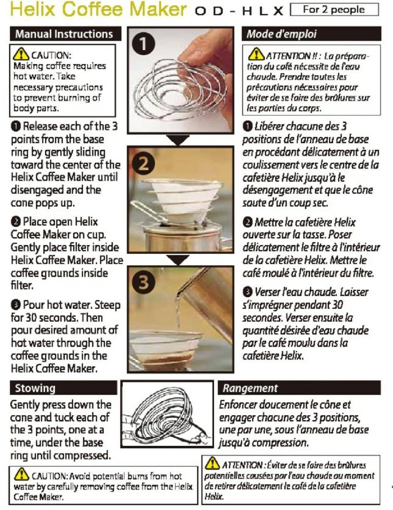 Soto Helix Coffee Maker - Stainless Steel 9 Soto Helix Coffee Maker - Stainless Steel - Image 7