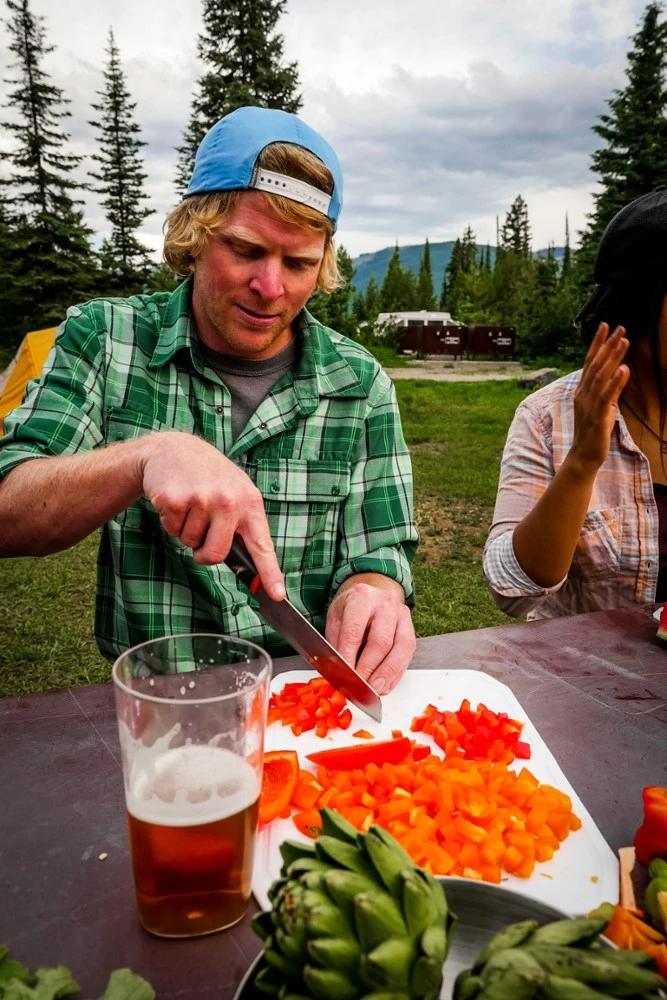 GSI Outdoors Santoku Knife Set - Black 12 GSI Outdoors Santoku Knife Set - Black - Image 10