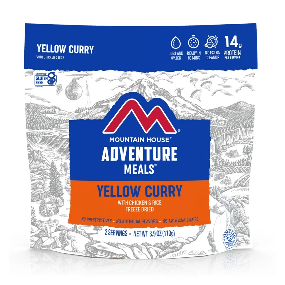 Mountain House Yellow Curry with Chicken - 2 Servings 3 Mountain House Yellow Curry with Chicken - 2 Servings