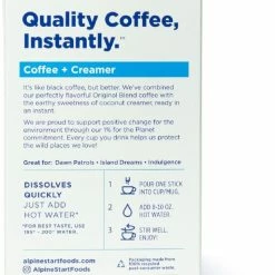 Alpine Start Instant Coconut Creamer Latte - Package of 5 -Cheap Hike Harbor Store 4df033d9 b18f 41c7 8428 be0071651754