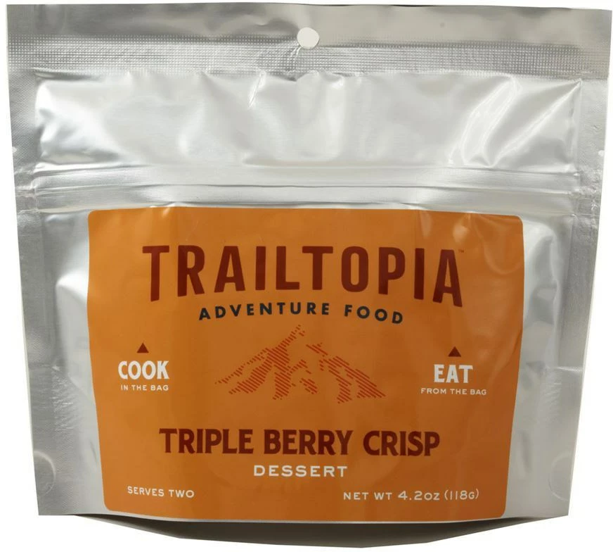 Trailtopia Triple Berry Crisp - 2 Servings - None 3 Trailtopia Triple Berry Crisp - 2 Servings - None