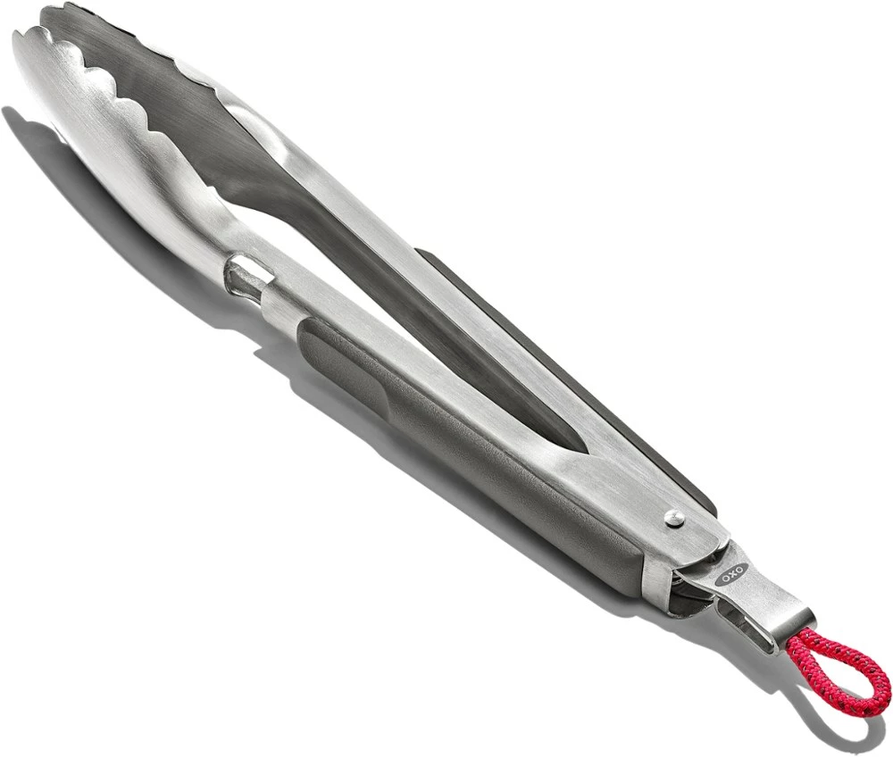 OXO Stainless-Steel 10.5" Tongs with Bottle Opener - None 7 OXO Stainless-Steel 10.5" Tongs with Bottle Opener - None - Image 5