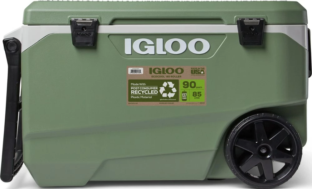 Igloo ECOCOOL Roller Cooler - 90 qts. 3 Igloo ECOCOOL Roller Cooler - 90 qts.