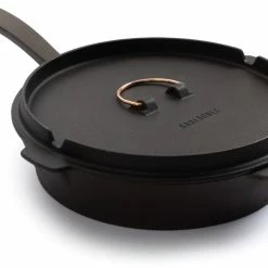 Barebones 10" All-In-One Cast-Iron Skillet - None
