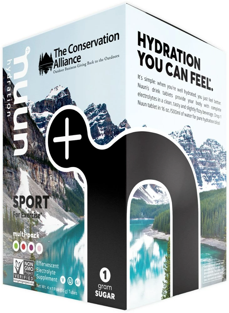 NUUN Sport Conservation Alliance Hydration Tablets - Package of 4 - Assorted 6 NUUN Sport Conservation Alliance Hydration Tablets - Package of 4 - Assorted - Image 4