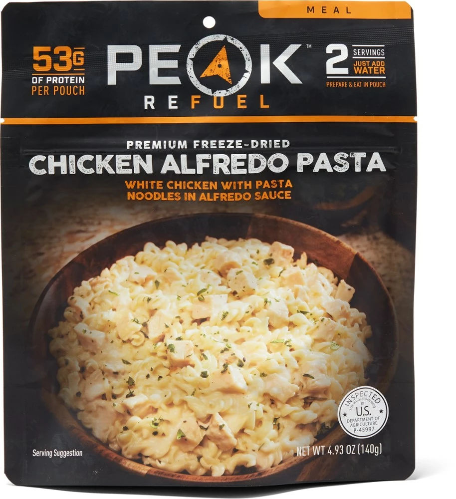 PEAK REFUEL Chicken Alfredo Pasta - 2 Servings 3 PEAK REFUEL Chicken Alfredo Pasta - 2 Servings