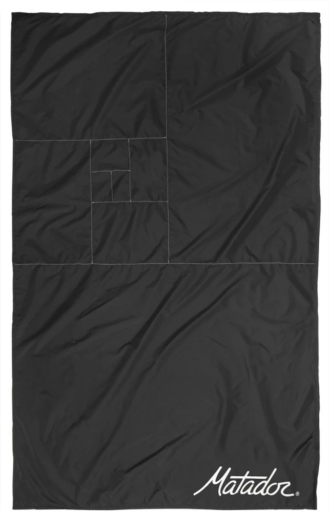 Matador Pocket Blanket Mini - Black 4 Matador Pocket Blanket Mini - Black - Image 2