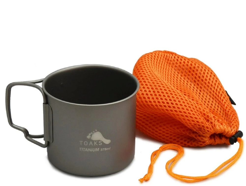 TOAKS Titanium Single Wall 375 Cup 3 TOAKS Titanium Single Wall 375 Cup