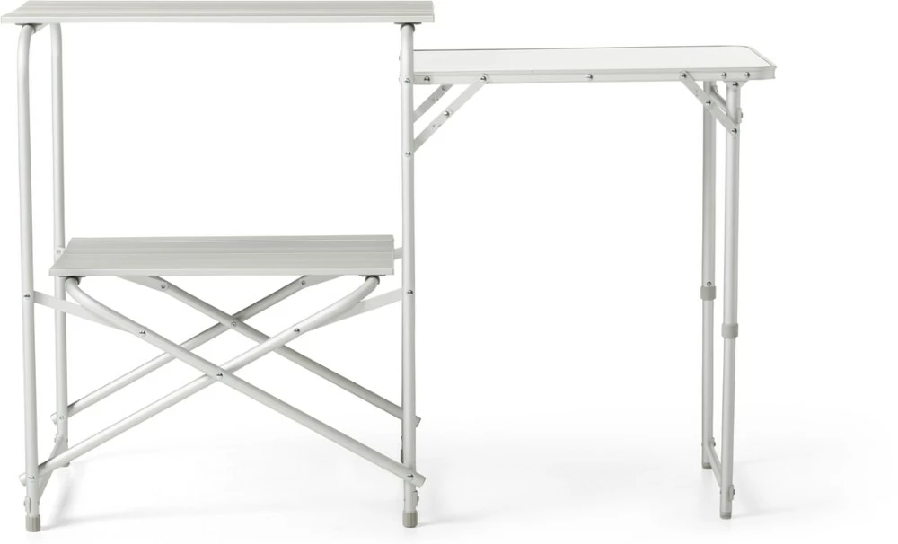 Mountain Summit Gear Camp Roll Top Kitchen - Silver 6 Mountain Summit Gear Camp Roll Top Kitchen - Silver - Image 4