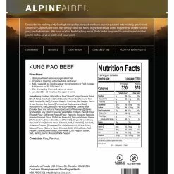 AlpineAire Foods Kung Pao Beef - 1 Serving - None 7 AlpineAire Foods Kung Pao Beef - 1 Serving - None -Cheap Hike Harbor Store 69477213 17cd 415c 9b3e e08632b28237
