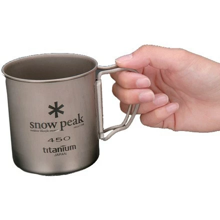 Snow Peak Titanium Single 450 Cup 4 Snow Peak Titanium Single 450 Cup - Image 2