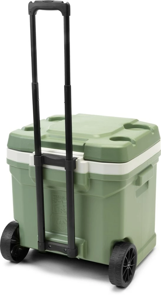 Igloo ECOCOOL Roller Cooler - 60 qts. - Sage Green 7 Igloo ECOCOOL Roller Cooler - 60 qts. - Sage Green - Image 5