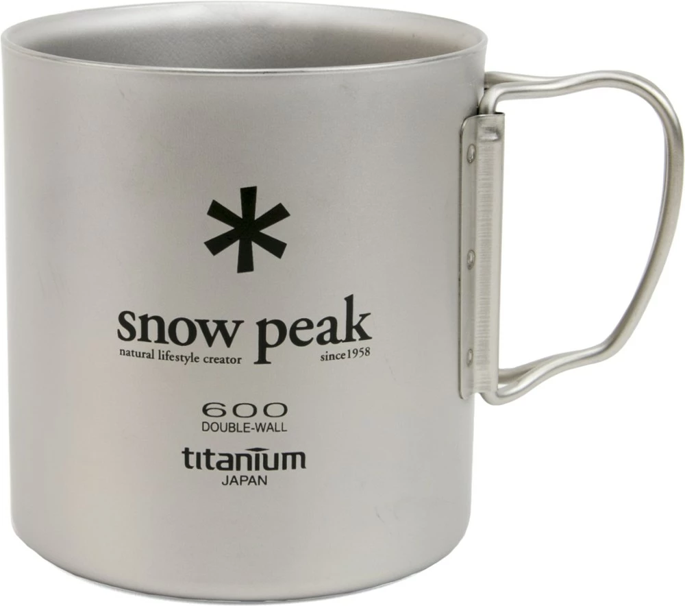 Snow Peak Titanium Double Wall 600 Mug 3 Snow Peak Titanium Double Wall 600 Mug