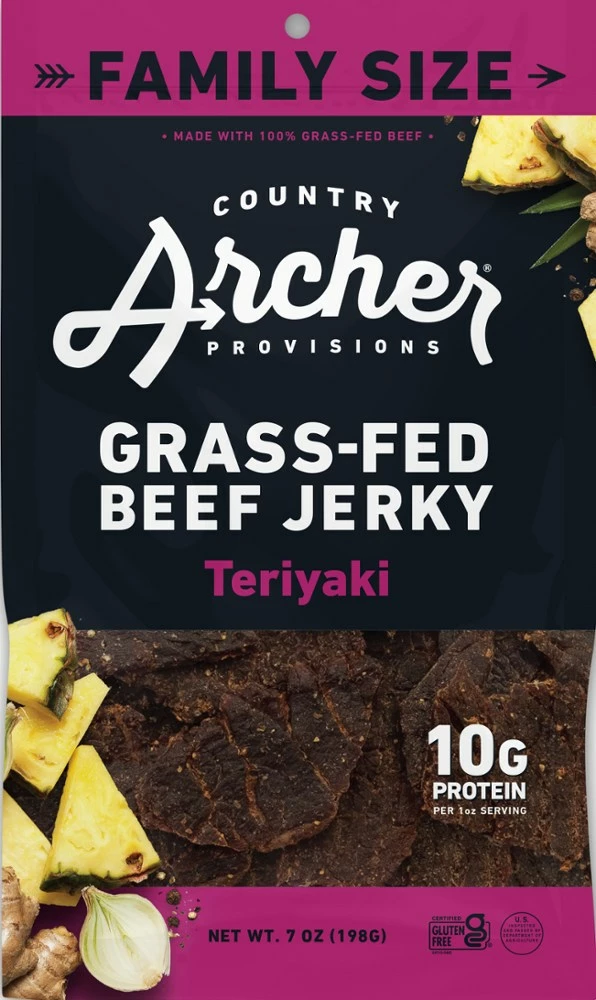 Country Archer Jerky Co. Grass-Fed Beef Jerky - 7 oz. 5 Country Archer Jerky Co. Grass-Fed Beef Jerky - 7 oz. - Image 3