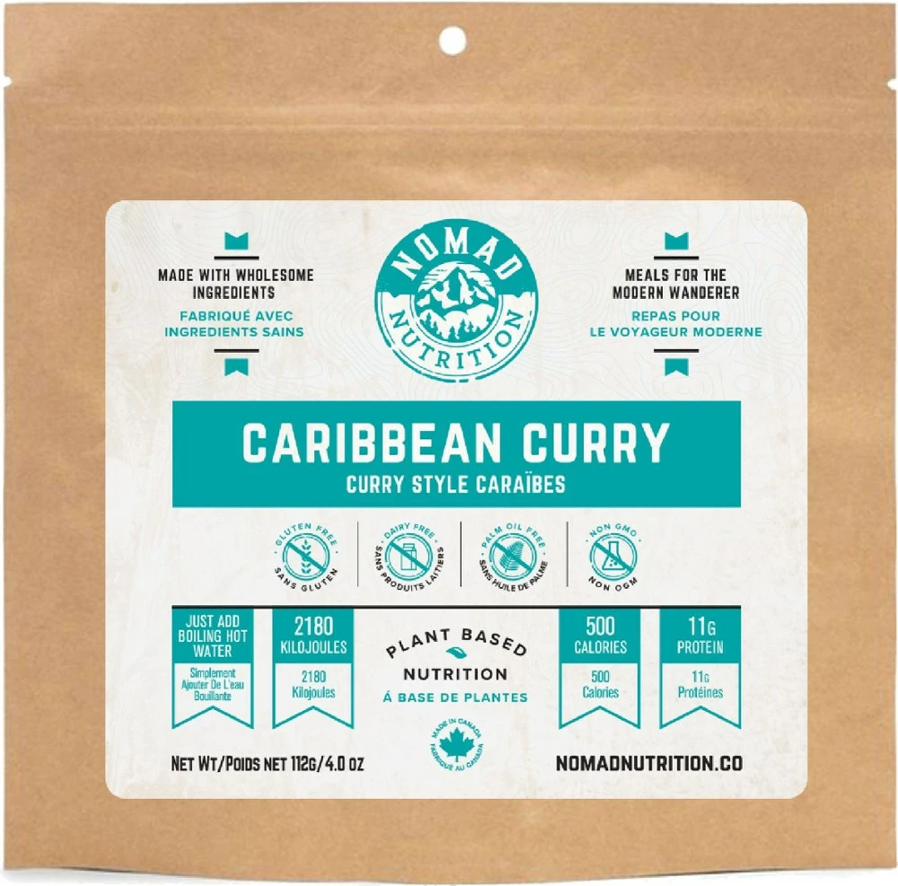 Nomad Nutrition Caribbean Curry - 1 Serving 3 Nomad Nutrition Caribbean Curry - 1 Serving