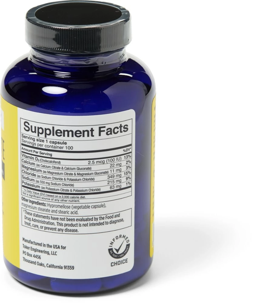 SaltStick Electrolyte Salt Capsules - 100 Capsules 4 SaltStick Electrolyte Salt Capsules - 100 Capsules - Image 2